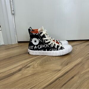 Converse Kids High-Top Sneakers - Black